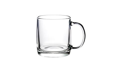 Coffee cup- clear glass